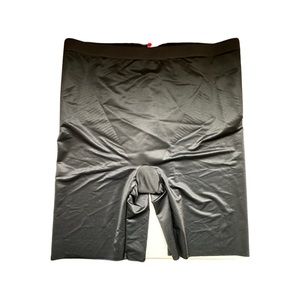 Spanx Simplicity Shorts Shapewear High Waisted Mid Thigh M Black NWOT